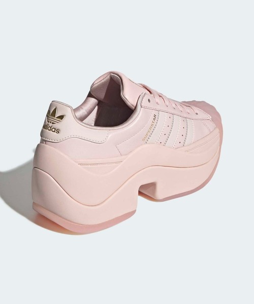 adidas（アディダス）の「SST ボールド / SUPERSTAR BOLD / 厚底スニーカー / アディダスオリジナルス adidas Originals（スニーカー・レディース・ピンク・28.0cm/27.5cm/27.0cm/26.5cm/26.0cm/25.5cm/22.0cm/25.0cm/24.5cm/24.0cm/23.5cm/23.0cm/22.5cm）」の5枚目の写真