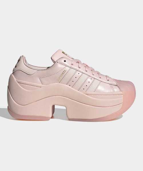 adidas（アディダス）の「SST ボールド / SUPERSTAR BOLD / 厚底スニーカー / アディダスオリジナルス adidas Originals（スニーカー・レディース・ピンク・28.0cm/27.5cm/27.0cm/26.5cm/26.0cm/25.5cm/22.0cm/25.0cm/24.5cm/24.0cm/23.5cm/23.0cm/22.5cm）」の14枚目の写真