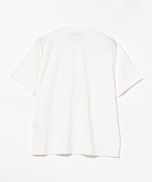 BEAMS HEART(ビームスハート)の「【ユニセックス】スキッパー ヘンリーネック Tシャツ(接触冷感)(Tシャツ/カットソー・メンズ・ホワイト/ブラック・L/M/S/XL)」の16枚目の写真