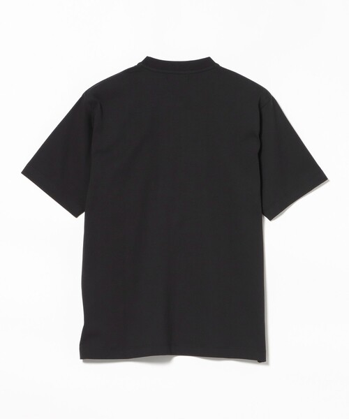 BEAMS HEART(ビームスハート)の「【ユニセックス】スキッパー ヘンリーネック Tシャツ(接触冷感)(Tシャツ/カットソー・メンズ・ホワイト/ブラック・L/M/S/XL)」の20枚目の写真