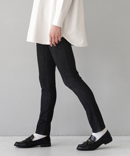 zootie(ズーティー)の「エアパンツ(その他パンツ・レディース・ブラック系その他/ホワイト×ブラック/ブラック×グリーン/オリーブ/ライトブルー/ブラック/グレー系その他/アイボリー/ブラック系その他2/ブラック×グレー/ネイビー/インディゴブルー/ライトインディゴブルー/チャコール/ベージュ/ダークベージュ/ケミカルウォッシュ/ホワイト系その他・S/M/L/S1/M1/L1/LL1/LL)」の6枚目の写真