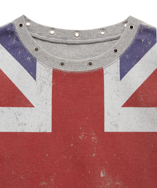 Midnight Move(ミッドナイトムーブ)の「england t (grey)(Tシャツ/カットソー・レディース・その他・FREE)」の9枚目の写真