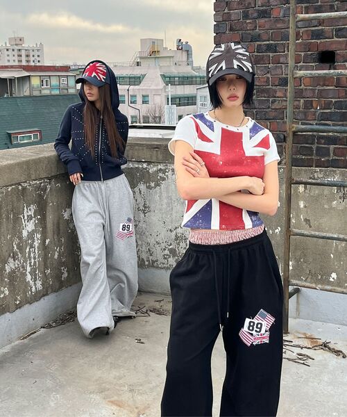 Midnight Move(ミッドナイトムーブ)の「england t (grey)(Tシャツ/カットソー・レディース・その他・FREE)」の7枚目の写真