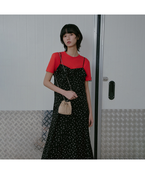 LAP(ラップ)の「HEART POP SUEDE MINI BAG AS7AB241(メッセンジャーバッグ・レディース・ダークブラウン/ベージュ・FREE)」の5枚目の写真