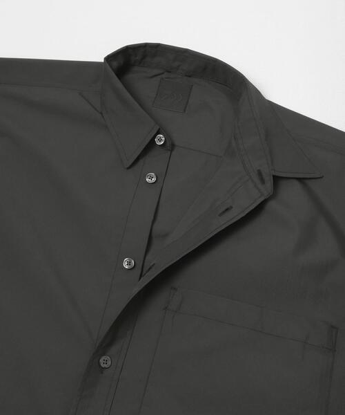 DAIWA PIER39（ダイワピア39）の「DAIWA PIER39　TECH REGULAR COLLAR SHIRT L/S SOLID（シャツ/ブラウス・メンズ・ホワイト/ライトブルー/スミクロ・MEDIUM/X-LARGE/LARGE）」の5枚目の写真