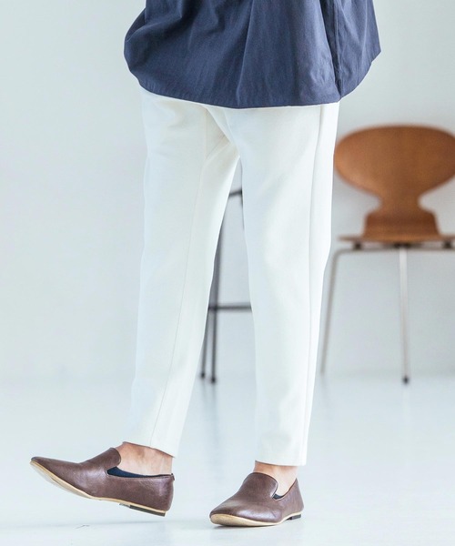 Magine(マージン)の「mp14829-Textured Ponte Fabric Easy Pants イージーパンツ(MGN-261-044)(その他パンツ・メンズ・ホワイト/チャコール/ブラック・48/46/44)」の7枚目の写真
