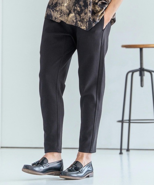 Magine(マージン)の「mp14829-Textured Ponte Fabric Easy Pants イージーパンツ(MGN-261-044)(その他パンツ・メンズ・ホワイト/チャコール/ブラック・48/46/44)」の11枚目の写真