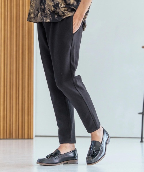 Magine(マージン)の「mp14829-Textured Ponte Fabric Easy Pants イージーパンツ(MGN-261-044)(その他パンツ・メンズ・ホワイト/チャコール/ブラック・48/46/44)」の12枚目の写真