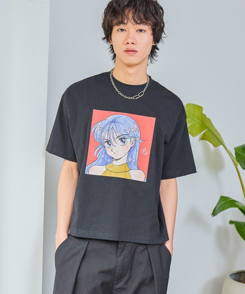 PBLIM(ページボーイリム)の「【PBLIM×島田つか沙】 stareatTシャツ《UNISEX》(Tシャツ/カットソー・レディース・ブラック/オフホワイト・MEDIUM/SMALL)」の17枚目の写真