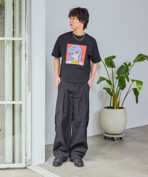 PBLIM(ページボーイリム)の「【PBLIM×島田つか沙】 stareatTシャツ《UNISEX》(Tシャツ/カットソー・レディース・ブラック/オフホワイト・MEDIUM/SMALL)」の18枚目の写真