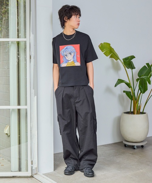 PBLIM(ページボーイリム)の「【PBLIM×島田つか沙】 stareatTシャツ《UNISEX》(Tシャツ/カットソー・レディース・ブラック/オフホワイト・MEDIUM/SMALL)」の19枚目の写真