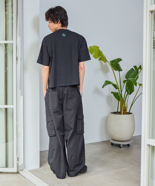 PBLIM(ページボーイリム)の「【PBLIM×島田つか沙】 stareatTシャツ《UNISEX》(Tシャツ/カットソー・レディース・ブラック/オフホワイト・MEDIUM/SMALL)」の20枚目の写真