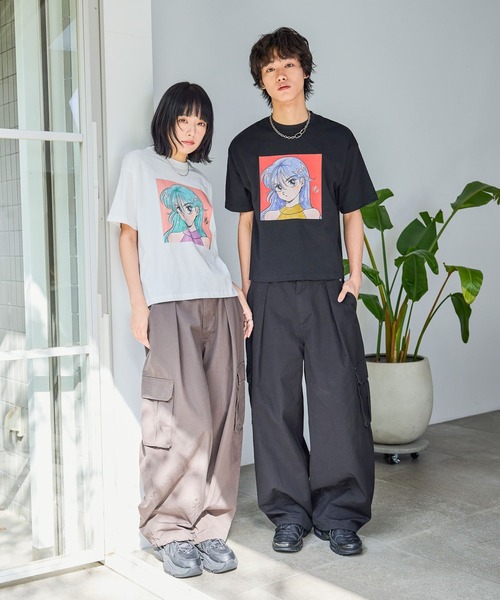 PBLIM(ページボーイリム)の「【PBLIM×島田つか沙】 stareatTシャツ《UNISEX》(Tシャツ/カットソー・レディース・ブラック/オフホワイト・MEDIUM/SMALL)」の11枚目の写真