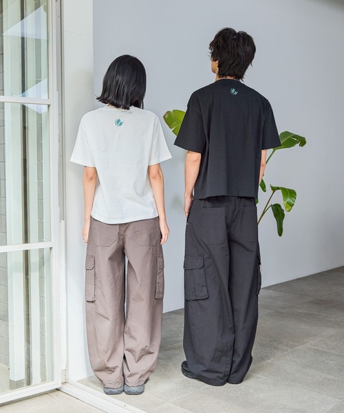 PBLIM(ページボーイリム)の「【PBLIM×島田つか沙】 stareatTシャツ《UNISEX》(Tシャツ/カットソー・レディース・ブラック/オフホワイト・MEDIUM/SMALL)」の12枚目の写真