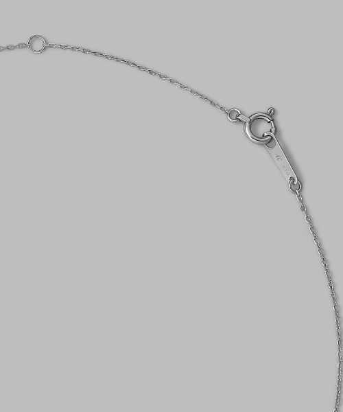 4℃（ヨンドシー）の「【The Tidal】K10ホワイトゴールド ネックレス（ネックレス・レディース・ホワイトゴールド・FREE）」の3枚目の写真