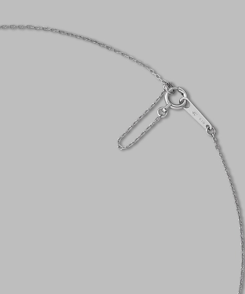 4℃（ヨンドシー）の「【The Tidal】K10ホワイトゴールド ネックレス（ネックレス・レディース・ホワイトゴールド・FREE）」の4枚目の写真