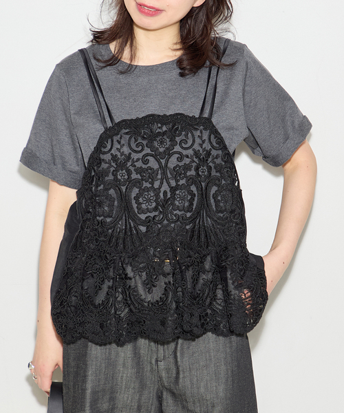 journal standard L'essage(ジャーナルスタンダードレサージュ)の「【MAURIZIO MYKONOS/マウリツィオ ミコノス】 TOPS:ブラウス(シャツ/ブラウス・レディース・ブラック・MEDIUM)」の1枚目の写真