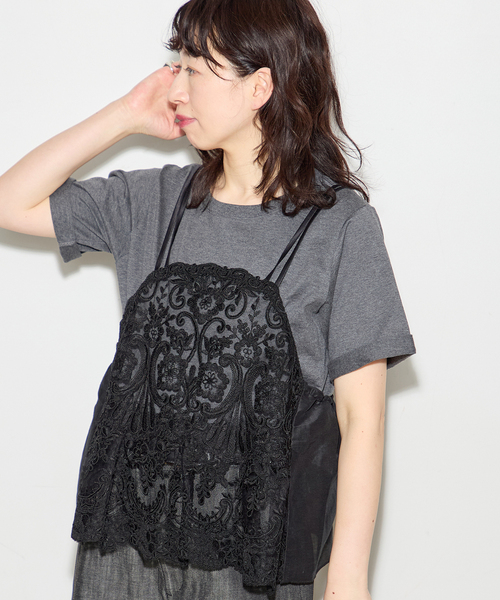 journal standard L'essage(ジャーナルスタンダードレサージュ)の「【MAURIZIO MYKONOS/マウリツィオ ミコノス】 TOPS:ブラウス(シャツ/ブラウス・レディース・ブラック・MEDIUM)」の6枚目の写真