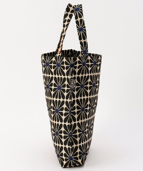 Bindu/ビンドゥー Cup flower Jacquard Reverse Tote/カップフラワー