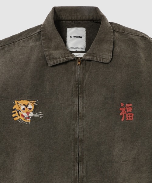 BOW WOW(バウワウ)の「VIETNAM JACKET AGED(その他アウター・メンズ・ブラック・L/XL)」の5枚目の写真