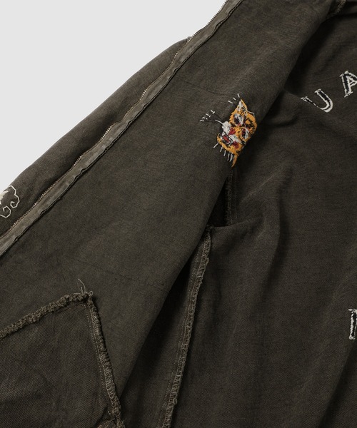 BOW WOW(バウワウ)の「VIETNAM JACKET AGED(その他アウター・メンズ・ブラック・L/XL)」の3枚目の写真