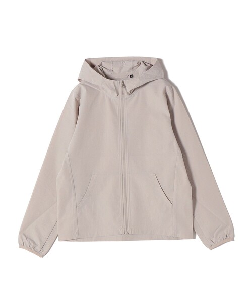 SHIPS Colors(シップス カラーズ)の「SHIPS Colors:〈UVカット・吸水速乾・抗菌防臭〉サーパスウェーブ パーカー◇(ブルゾン・レディース・ベージュ/ネイビー/ライトグレー/ライトブルー・ONE SIZE)」の5枚目の写真
