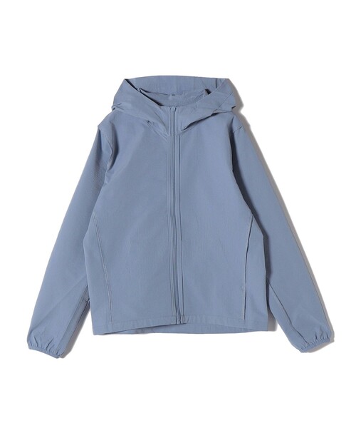 SHIPS Colors(シップス カラーズ)の「SHIPS Colors:〈UVカット・吸水速乾・抗菌防臭〉サーパスウェーブ パーカー◇(ブルゾン・レディース・ベージュ/ネイビー/ライトグレー/ライトブルー・ONE SIZE)」の9枚目の写真