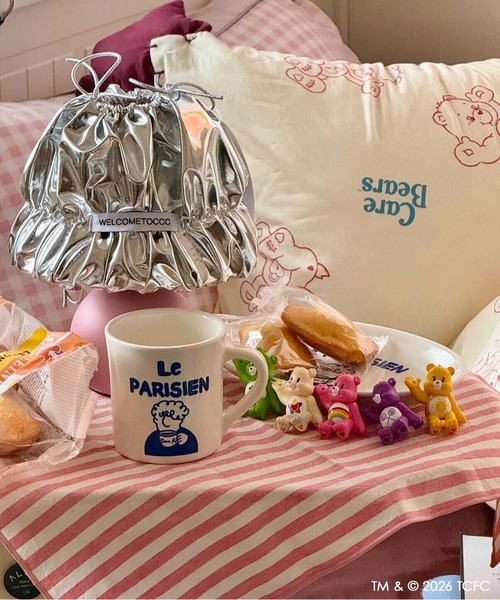 Casselini（キャセリーニ）の「Casselini HOME(キャセリーニ ホーム)【Care Bears[TM]】布団カバー（寝具・レディース・アイボリー/グリーン/ピンク・FREE）」の22枚目の写真