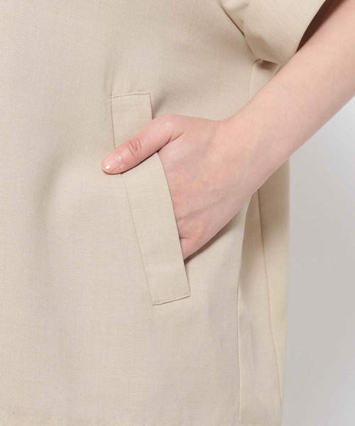 LOWRYS FARM（ローリーズファーム）の「バスケットダブルジャケット 637608（テーラードジャケット・レディース・ブラウン/チャコールグレー/アイボリー/ネイビー/ベージュ・LARGE/MEDIUM）」の16枚目の写真