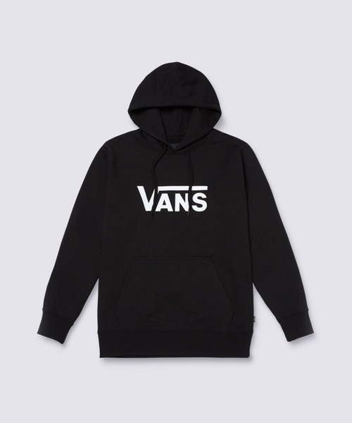 VANS(バンズ)の「ドロップVロゴ フーディー / MN AP M BIG LOGO HOO Black VN0A4MM9BLK1(パーカー・メンズ・ブラック・X-LARGE/SMALL/LARGE)」の1枚目の写真