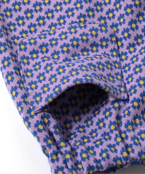 apres les cours(アプレレクール)の「【リンク】フラワージャガードビスチェ・フレアパンツセット(セットアップ・キッズ・ベージュ/ブルー・140/130/120/110/100/90)」の13枚目の写真