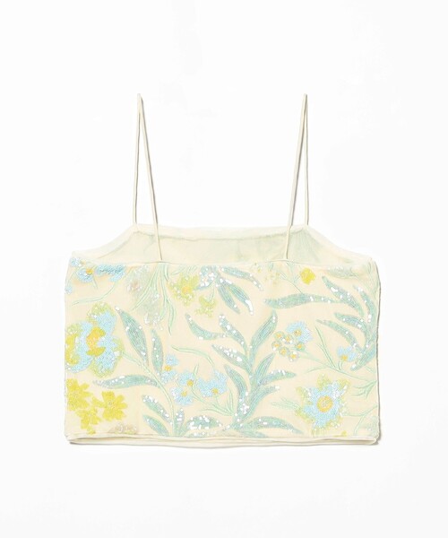 Demi-Luxe BEAMS(デミルクス ビームス)の「BAUM UND PFERDGARTEN / JOVANA キャミソール トップス(キャミソール・レディース・ホワイト・ONE SIZE)」の7枚目の写真