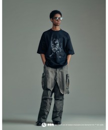 【ADAMPATEK/アダムパテック】CAT WOMAN short sleeve t-shirt キャットウーマンプリントTEE