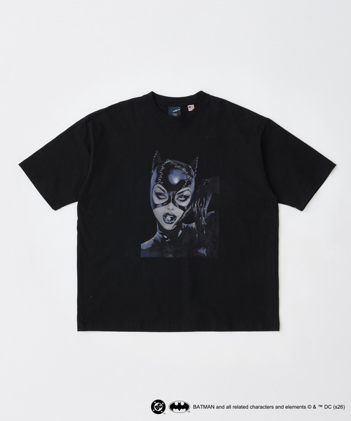 ADAM PATEK（アダムパテック）の「【ADAMPATEK/アダムパテック】CAT WOMAN short sleeve t-shirt キャットウーマンプリントTEE（Tシャツ/カットソー・メンズ・ブラック・2/1）」の3枚目の写真