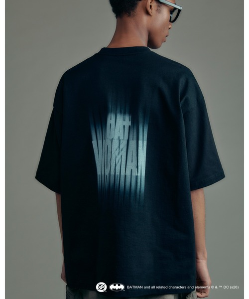 ADAM PATEK（アダムパテック）の「【ADAMPATEK/アダムパテック】CAT WOMAN short sleeve t-shirt キャットウーマンプリントTEE（Tシャツ/カットソー・メンズ・ブラック・2/1）」の2枚目の写真