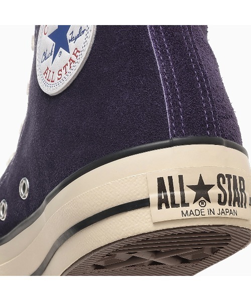 CONVERSE（コンバース）の「CONVERSE SUEDE ALL STAR J HI（コンバース スエード オールスター J HI）（スニーカー・メンズ・パープル系・23cm/23.5cm/24cm/24.5cm/25cm/25.5cm/26cm/26.5cm/27cm/27.5cm/28cm/29cm）」の3枚目の写真