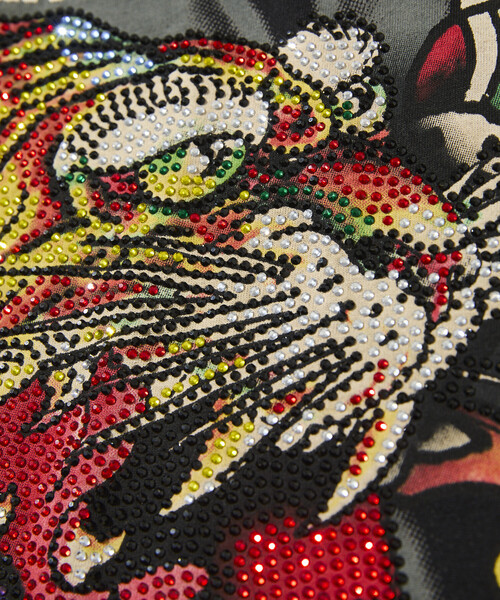 限定展開 Ed Hardy/エドハーディ CLR RHINESTONE-ED HARDY SS TEE（T