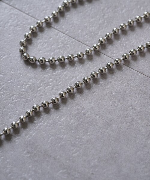 Jena espace merveilleux(ジェナ エスパスメルヴェイユ)の「WEB限/ボールチェーンN(リング・レディース・シルバー/ゴールド・FREE)」の5枚目の写真