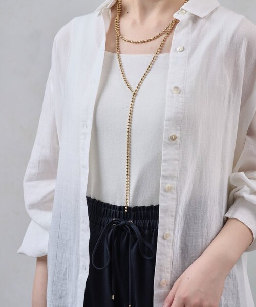 Jena espace merveilleux(ジェナ エスパスメルヴェイユ)の「WEB限/ボールチェーンN(リング・レディース・シルバー/ゴールド・FREE)」の13枚目の写真