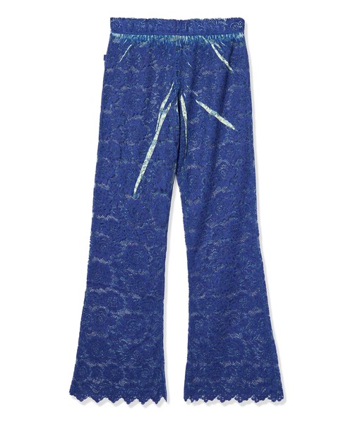 NON TOKYO(ノントーキョー)の「LACE DIRECT PRINT FLARE PANTS(その他パンツ・レディース・ブルー/カモフラージュ・FREE)」の7枚目の写真
