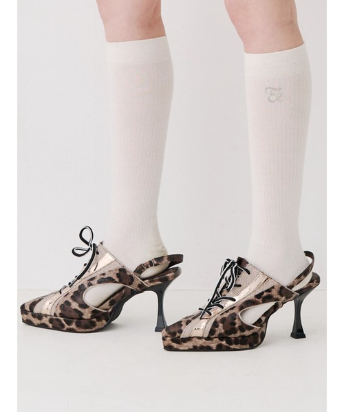 EVRIS（エヴリス）の「【厚底】スパイクヒールサンダル（サンダル・レディース・シルバー/その他1/ブラック・SMALL/MEDIUM/LARGE）」の6枚目の写真