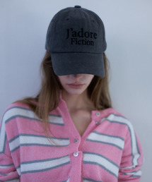 LARTIGENT（ラーティゼン）の「L23 JADORE BASIC BALL CAP(CHARCOAL)（キャップ）」