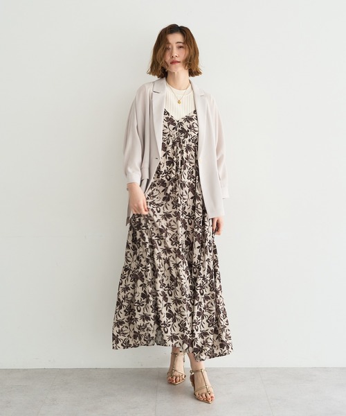 YECCA VECCA（イェッカヴェッカ）の「アートプリントキャミワンピース（ワンピース・レディース・マルチ/ストライプ・FREE）」の16枚目の写真