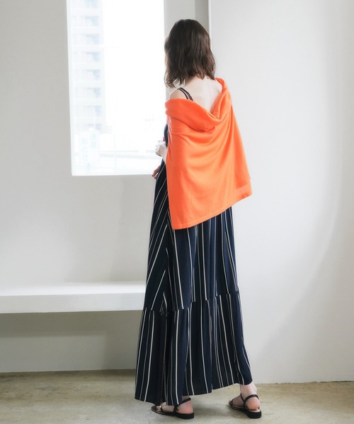 YECCA VECCA（イェッカヴェッカ）の「アートプリントキャミワンピース（ワンピース・レディース・マルチ/ストライプ・FREE）」の10枚目の写真