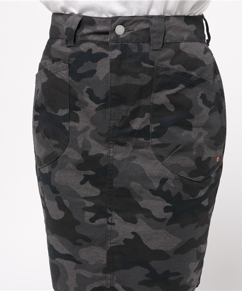 KATO`（カトー）の「ウイメンズＫＡＴＯ｀カモスカート(WS KATO CAMO SKIRT)ＫＡＴＯ｀コラボレーションモデル（スカート・レディース・ダークグレー/ダークベージュ・SMALL/LARGE/MEDIUM）」の6枚目の写真