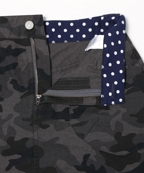 KATO`（カトー）の「ウイメンズＫＡＴＯ｀カモスカート(WS KATO CAMO SKIRT)ＫＡＴＯ｀コラボレーションモデル（スカート・レディース・ダークグレー/ダークベージュ・SMALL/LARGE/MEDIUM）」の11枚目の写真