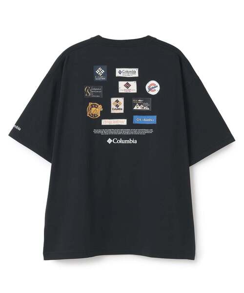 and D. petit main（アンドディープティマイン）の「【親子リンク】【Columibia】【DAD】スタックブルックグラフィック半袖Tシャツ（Tシャツ/カットソー・レディース・ブラック/ブルー・L/M）」の3枚目の写真