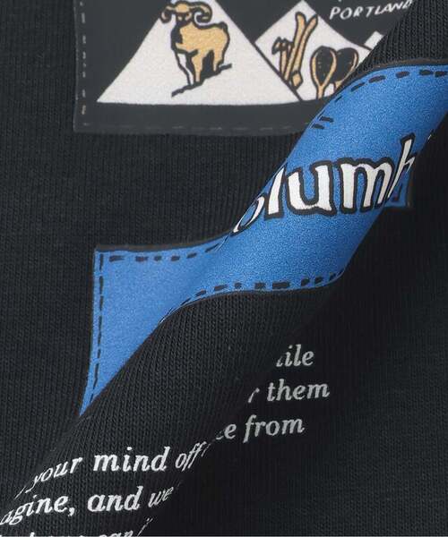 and D. petit main（アンドディープティマイン）の「【親子リンク】【Columibia】【DAD】スタックブルックグラフィック半袖Tシャツ（Tシャツ/カットソー・レディース・ブラック/ブルー・L/M）」の10枚目の写真