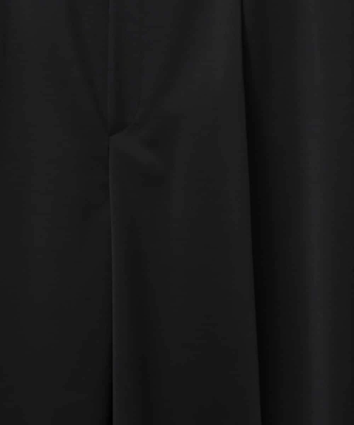 MICHEL KLEIN（ミッシェル・クラン）の「[リラックスボトム]テーパードパンツ（スラックス・レディース・ブラウン/ブラック・38）」の20枚目の写真