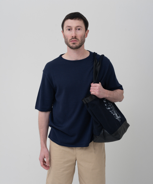 Soft Cotton 100 роллинговая эдж футболка-поло Dark Navy